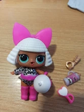 Elegir Original nuevo LOL sorpresa Sets de muñecas de la reina abeja coche 8cm hermana chica muñeca raro estilos limitada colección juguetes para niños de regalo