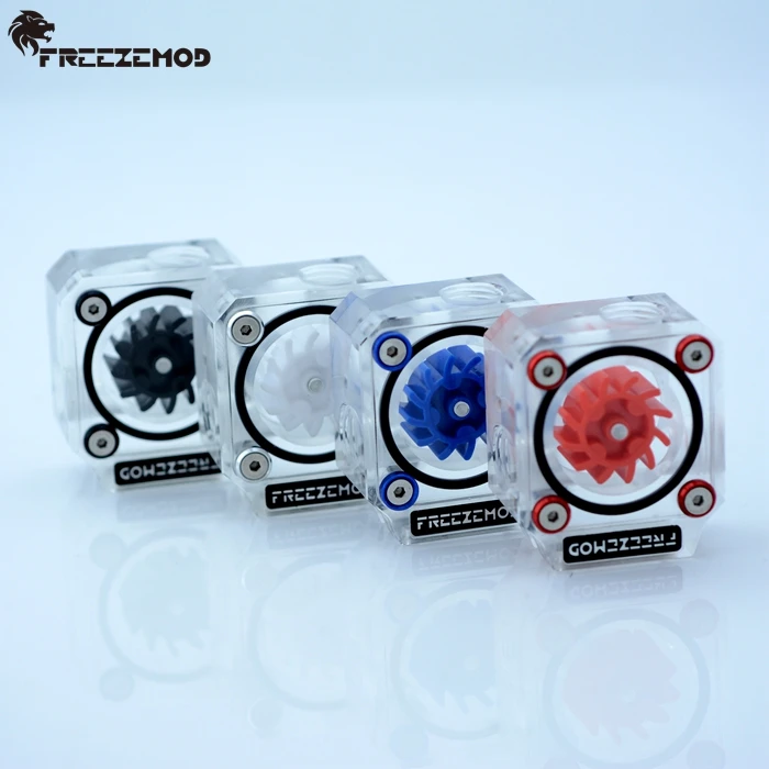 

FREEZEMOD Computer water cooling water flow indicator 3 ways RGB Aurora Lighting effect. LSJ-XGB