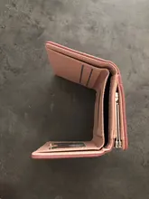 Billeteras pequeñas de diseñador de marca para mujer, carteras de cuero con cremallera corta, monedero, tarjeteros, bolsos de mano