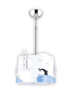 

AVONNI AV-65011-1BK White Painted Childroom Lighting, E27, Metal
