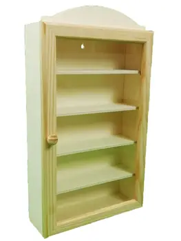 

Display case Collections. In natural pine wood and poplar. You can paint.