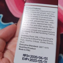 Esencia rápida y potente para el crecimiento del cabello, productos para la pérdida del cabello, tratamiento líquido de aceite esencial, productos para el cuidado del cabello, 20ml