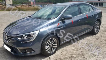 

Renault Megane 4 SD Chrome Window Frame Trim Form 6 Prç (2016 and Above)