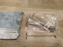 Brazo de alambre de pesca con aparejo giratorio en forma de T, acero inoxidable, 9/12/15cm, 10 Uds.