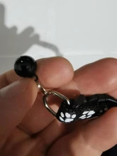 Collier-Collar para gatos con estampado de pata, correa de nailon ajustable para el cuello, para gatos