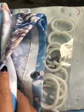 Shower Curtains Flower-Rose Waterproof Hooks Frabic Animals Flamingo Elephant African-Style