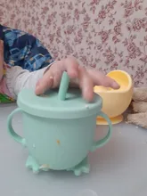 Fuente de alimentación de bebé, tazas para bebé, tazas para bebé, de silicona, a prueba de fugas
