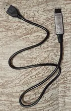 Strip-Light Tv-Background-Lighting Key-Control Desk-Screen Usb-Cable Flexible-Lamp LED