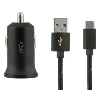 

Car Charger KSIX USB 2.4A Black