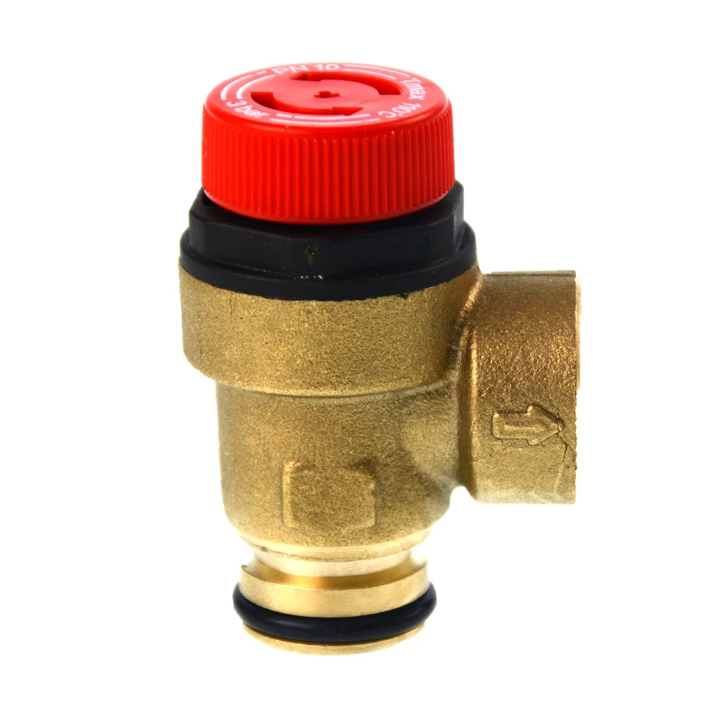 Boiler 3 Bar Safety Valve For Baxi ECO / Luna / Main Prime Doutec, Westen Energy Quasar Pulsar Novadens Star