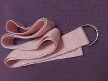 Correa elástica para Yoga, cinturón de anillo en D multicolor para Fitness, ejercicio, gimnasio, figura de cuerda, cintura, pierna, ejercicio de resistencia