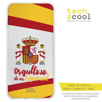 

FunnyTech®Silicone Case for Iphone 11 Pro Max l shield Spain proud