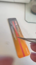 Pinzas para pestañas postizas profesionales 6A-SA, extensión y volumen de pestañas, pinzas para las cejas, herramientas de maquillaje, 1 unidad