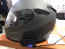 LEXIN-Intercomunicador con bluetooth 5,0 para casco, auriculares resistentes al agua de 1200m para 2 conductores de 6 colores, modelo LEXIN ET COM, 1 unidad