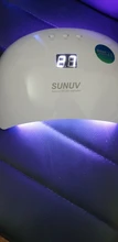 SUNUV-secador de Gel para manicura SUN8 secador LED de uñas, lámpara de 48W, modo único de bajo calor, herramientas de arte para esmalte de uñas