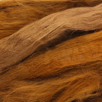 

Wool for felting viscose 100%, 50 gr. (1292 Golden)