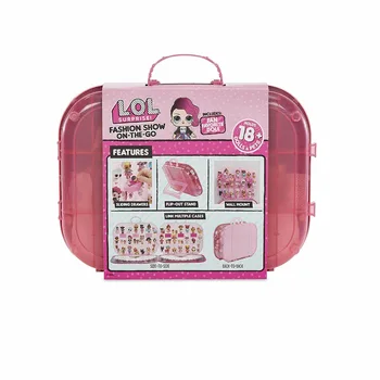 

Fashion container for dolls LOL light-pink