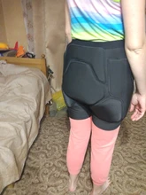 COPOZZ-equipo deportivo Unisex, pantalones cortos de protección para Snowboard, a la cadera, trasero, protección para patín de esquí, acolchados, rodilleras