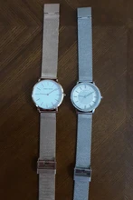 Japón Movimiento de Cuarzo de Alta Calidad 36mm hannah Martin Mujeres de Malla de Acero Inoxidable de Oro Rosa Damas Impermeable Reloj Dropshipping
