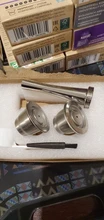 Coffee-Capsule POD-FILTER Nespresso Dolce Gusto Stainless-Steel Lor Reusabel Cafissimo