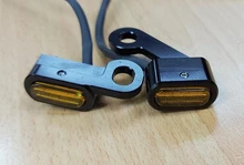 Luz LED de señal de giro para motocicleta, lámpara indicadora para Harley Sportster XL, 2004-2020, 1200, 883, 72, 48, Roadster