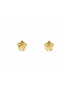 

Earrings Bebe Gold Daisy grated