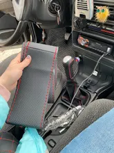 Braid-Cover Needles Auto-Accessories Steering-Wheel Artificial-Leather DIY Car And Thread