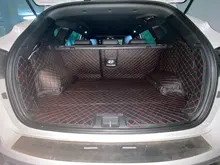 Estera de cuero para coche, accesorio de forro de carga de maletero interior de automóvil Hyundai Tucson SUV 2019 2020