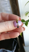 ZHOUYANG-Anillo de boda de circonia cúbica, de corazones y flechas de 4,5mm, Color oro rosa y plata, clásico, R400 R406