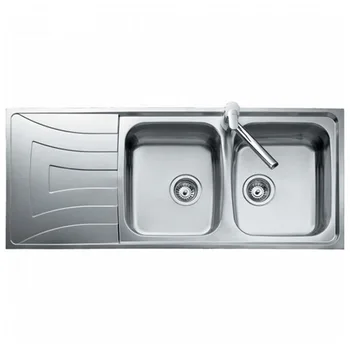 

Sink with Two Basins Teka 0011/0085 UNIVERSO 2C 1E Stainless steel