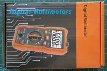 RICHMETERS-multímetro Digital RM113D NCV, medidor de voltaje de CA/CC de rango automático, 6000 recuentos, luz trasera de Flash, pantalla grande, 113A/D
