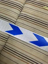 5cm * 300m cinta Reflectante coche decoración pegatinas de advertencia de coche de seguridad cinta Reflectante de película de Reflector pegatina para coche de estilo