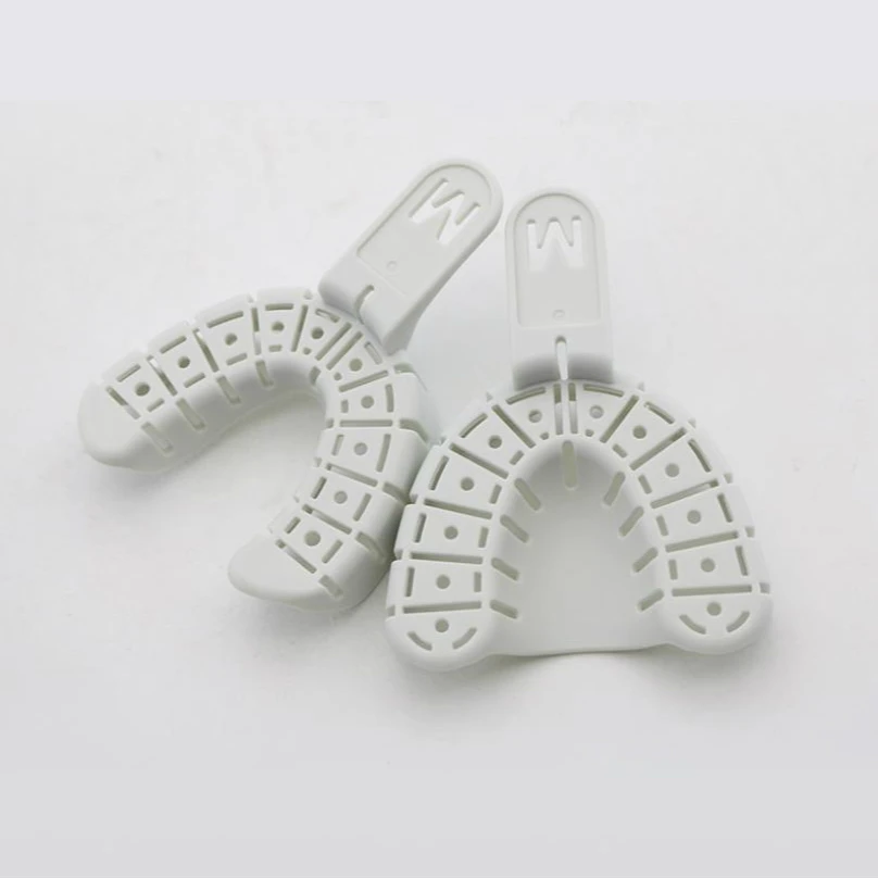 

Dental Lab Implant Impression Trays Upper Lower Teeth Tray Mold Holder Autoclavable Implant Tray for Dentist Laboratory Products