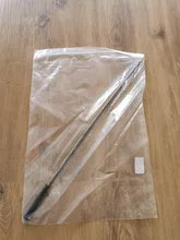 Varilla recolectora de 41cm de largo para reparación de automóviles, herramienta de recogida de cabeza plana con punta magnética de Metal Flexible y esbelta