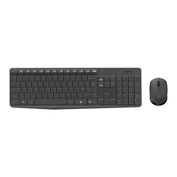 

HERSEYSTORE Logitech MK235 Wireless Keyboard & Mouse Set-Gray