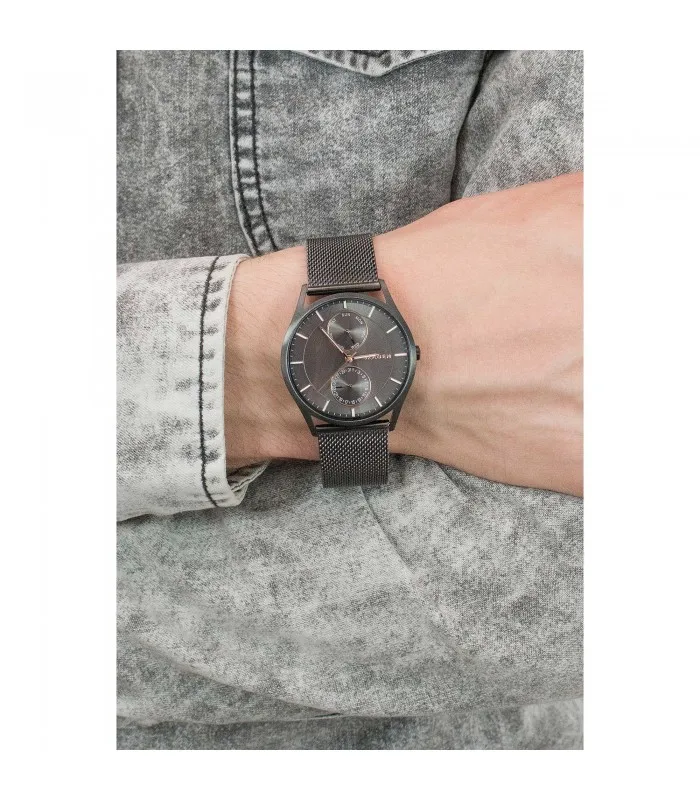 SKAGEN многофункциональные часы HOLST MEN ONLY TIME SKW6180