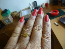 DOTIFI-Anillo de diseño de trébol para mujer, de acero inoxidable 316L, joyería de lujo para fiesta/boda R315