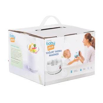 

Baby&Plus Digital Yoghurt Making Machine - 7 Glass Containers LED Display Natural Homemade Healthy Baby Supplementary Food