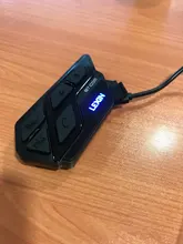 LEXIN-Intercomunicador con bluetooth 5,0 para casco, auriculares resistentes al agua de 1200m para 2 conductores de 6 colores, modelo LEXIN ET COM, 1 unidad