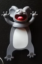 Marcapáginas de dibujos animados en 3D para niños, marcador de libro de dibujos animados en 3D con animales, Gato lindo, divertido, para estudiantes, escuela, papelería, bonito regalo