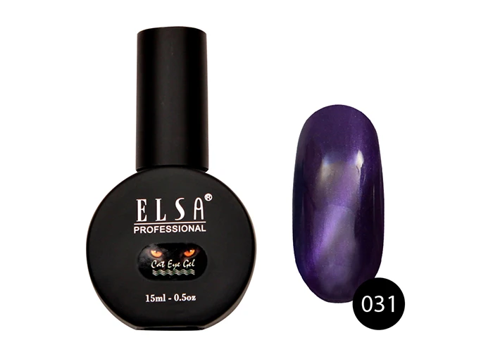 Геля-лак "КОШАЧИЙ ГЛАЗ 01-32" 15 мл, Elsa Professional(арт. А400-1 - Цвет: 31