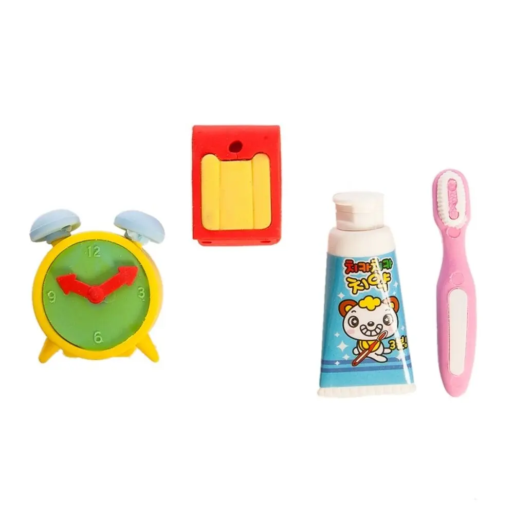 

Nectar Design 3D Eraser Set, Interesting Products, Toy For Children, Child Development, 4 Pieces, 2-3 cm