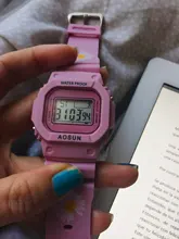 UTHAI CE36-reloj electrónico digital deportivo para niños y niñas, pulsera para niños y adolescentes, regalo Multicolor