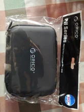 ORICO 2,5 duro carcasa de disco HDD Portátil Bolsa de protección para externo de 2,5 pulgadas disco duro/auricular/U disco caja de unidad del disco duro negro