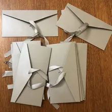 10 unids/lote Vintage iridiscente Sobres de papel para cartas, sobres de Kraft Sobre Carta para regalo de invitación de boda tarjetas postales