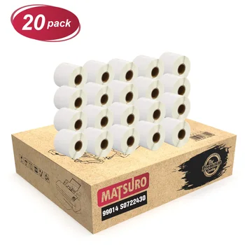 

Original Matsuro | Compatible Rolls replacement for DYMO 99014 S0722430 ( 54mm x 101mm)
