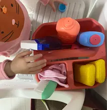 Juguete para jugar a las casitas para niños, simulación educativa, herramienta de limpieza para entrenamiento