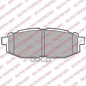 Колодки Задние Subaru Tribeca(B9), Legasy V(Bm, Br) 2.5 Lp2076 Delphi арт. LP2076
