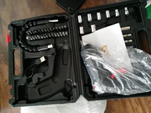 Juego de destornilladores eléctricos, diámetro máximo inalámbrico con taladro eléctrico, Material ABS, herramienta de reparación portátil