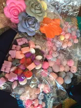 Silicone Bead Lentil Teething Necklace Food-Grade BOBO.BOX Nursing 12mm DIY